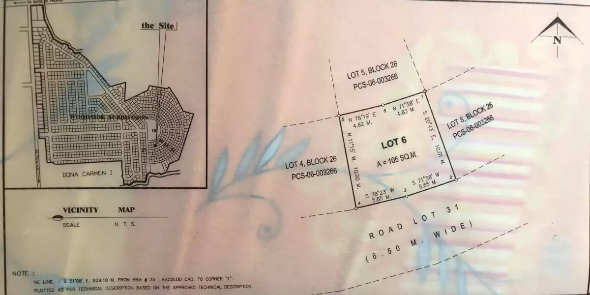 RUSH!!! Woodside 1 LOT ONLY for sale — Residential Lot in Negros Occidental, Philippines — Photo 3