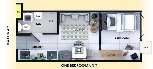 Preselling Primeworld Pointe — 1 Bedroom in Cebu City, Cebu, Philippines — Photo 3