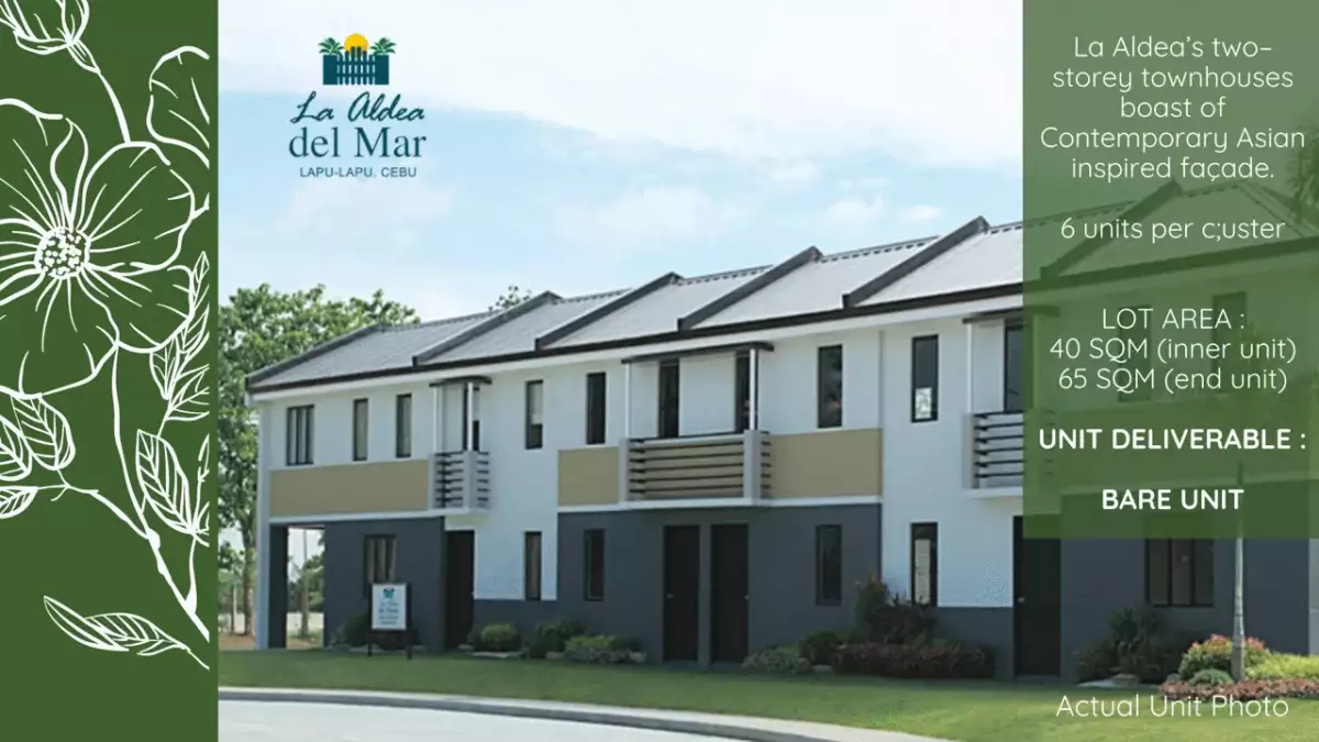 La Aldea Del Mar (2 storey Bare Unit Townhouse)