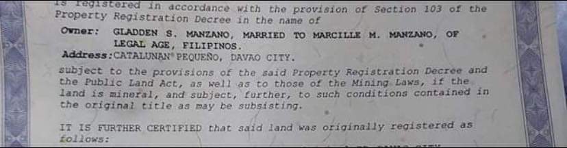Catalunan Pequeno — Residential Lot in McArthur Highway, Tugbok, City of Davao — Photo 3