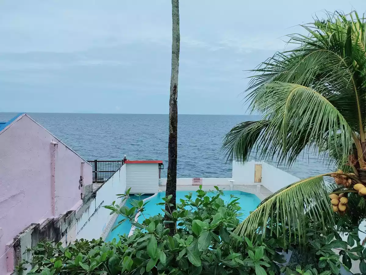 Titled Beach House