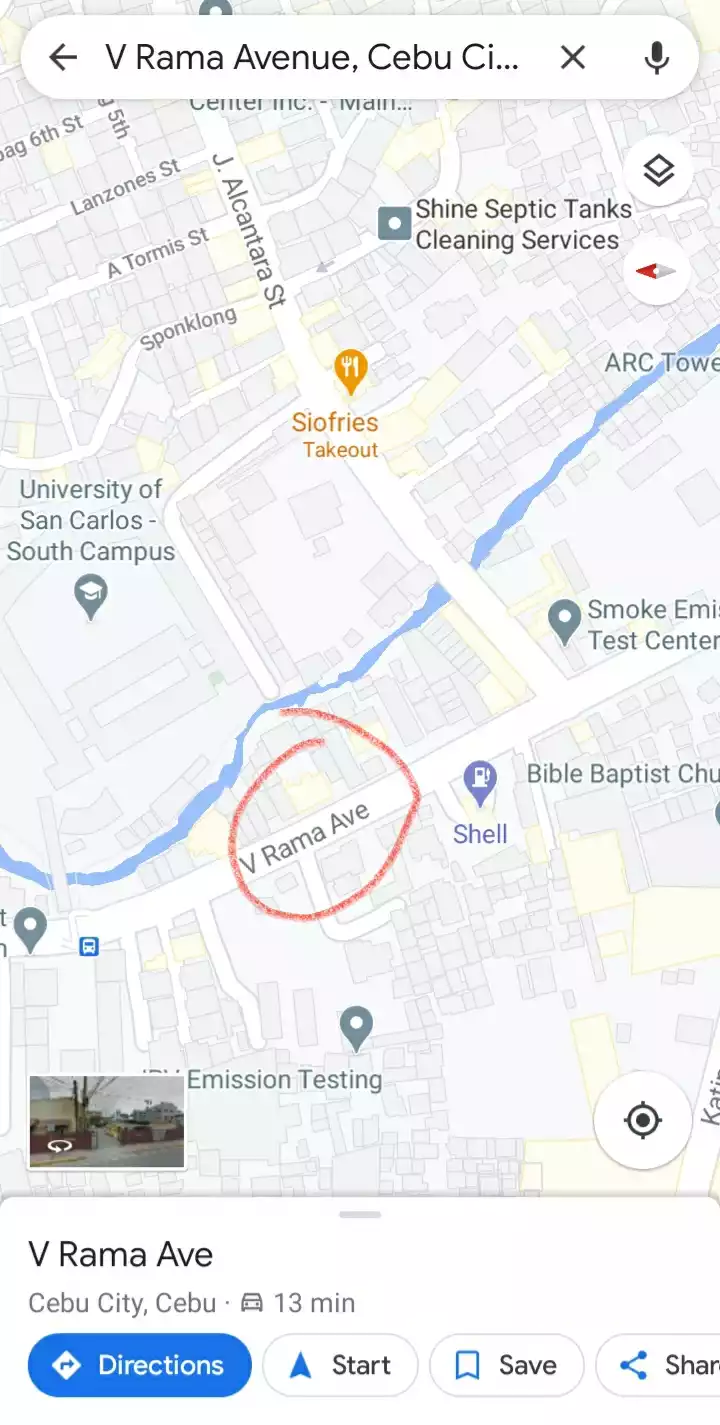 For Sale Lot along V.rama avenue road, Cebu City — Commercial Lot — Photo 1