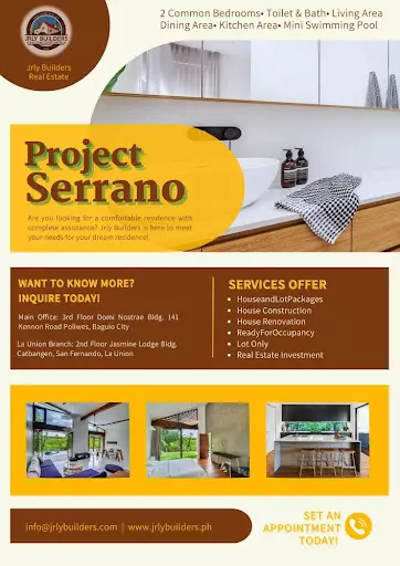 Open photo 23 of 40 — Project Serrano 2 Bedroom Modern Customize Pre-selling House and Lots package for Sale in Poro Capitol View Subdivision San Fernando La Union