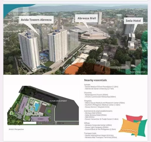 Open photo 219 of 223 — Abreeza Place Davao Studio for Rent facing Mall