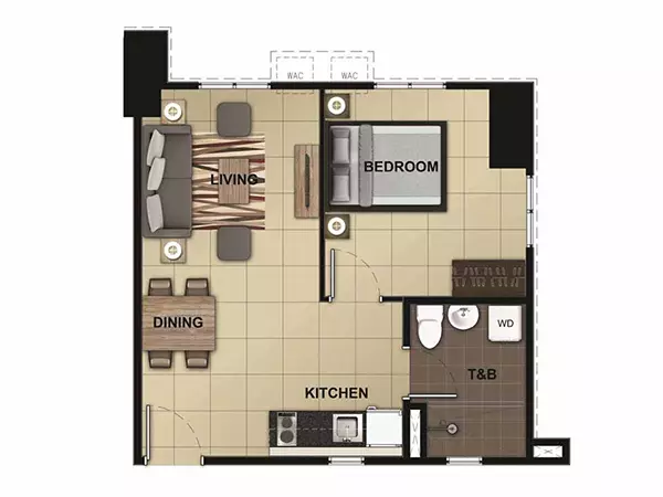 Open photo 12 of 12 — 1 Bedroom Fully Furnished Unit at Avida Towers Riala T2
