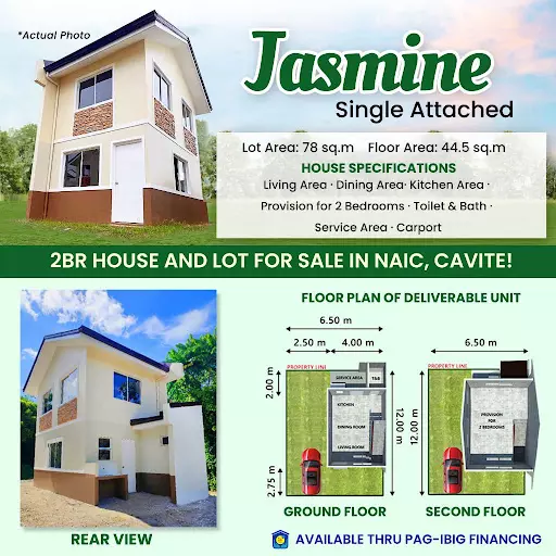 Axeia Jasmine Single Attached — House and Lot in Country Club, Naic, Cavite — Photo 2