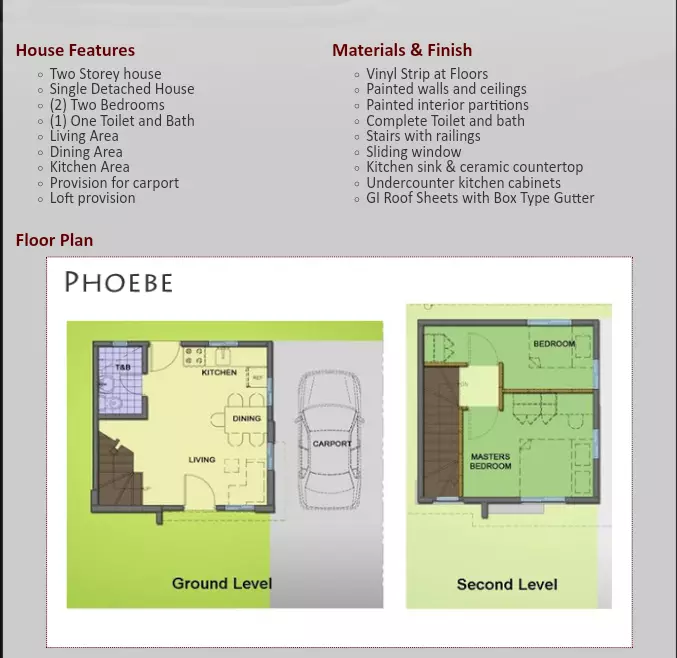 PHOEBE SINGLE ATTACHED — House and Lot in Angela Avenue, Pavia, Iloilo — Photo 3