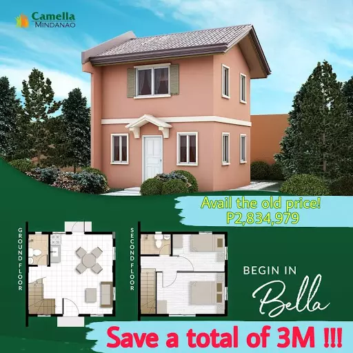 Bella 2 Storey Single Firewall — House and Lot in Buhangin, Davao City, Davao del Sur — Photo 3
