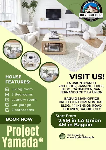 Open photo 22 of 29 — Project Yamada 3 Bedroom Unit Two Storey Modern Customize preselling House and Lots package for Sale in Venflor Subdivision Lingsat San Fernando La Union 