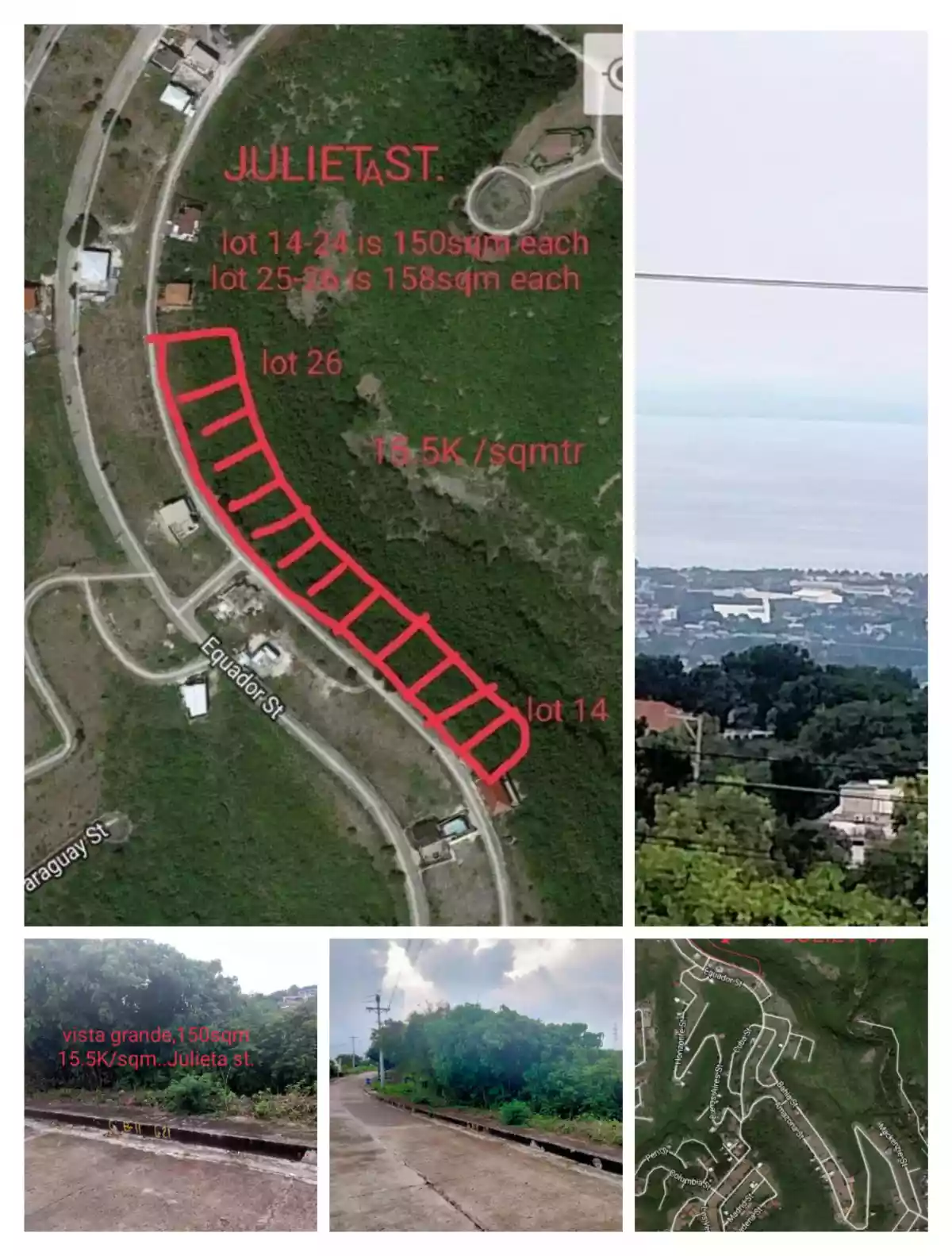 LOT for Sale in Vista Grande — Residential Lot in Rio de Janeiro Street, Talisay, Cebu — Photo 2