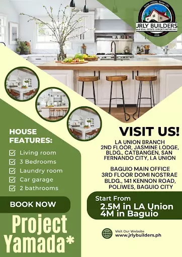 Open photo 28 of 29 — Project Yamada 3 Bedroom Unit Two Storey Modern Customize preselling House and Lots package for Sale in Venflor Subdivision Lingsat San Fernando La Union 