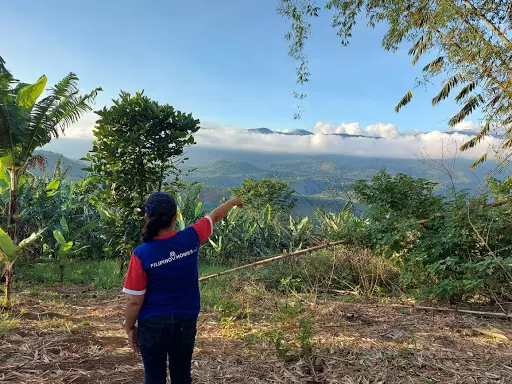 Claveria overlooking lot with scenic View Of Balatukan Range and the bay — Agricultural Lot in Claveria, Misamis Oriental, Philippines — Photo 2