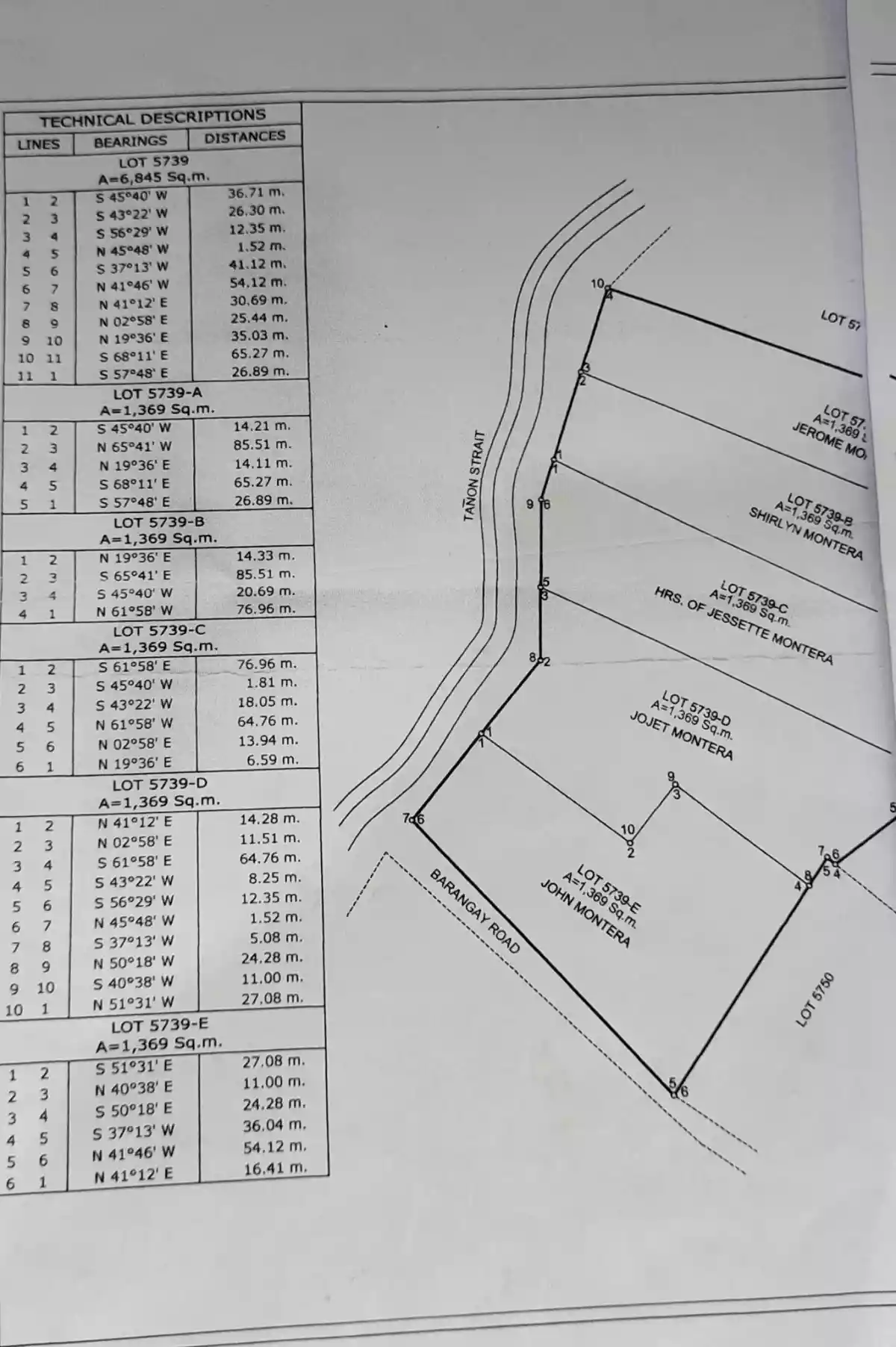 FOR SALE Beach Front Lot Along Brgy. Road and Near Major Establishments — Residential Lot in Dumanjug, Cebu, Philippines — Photo 2