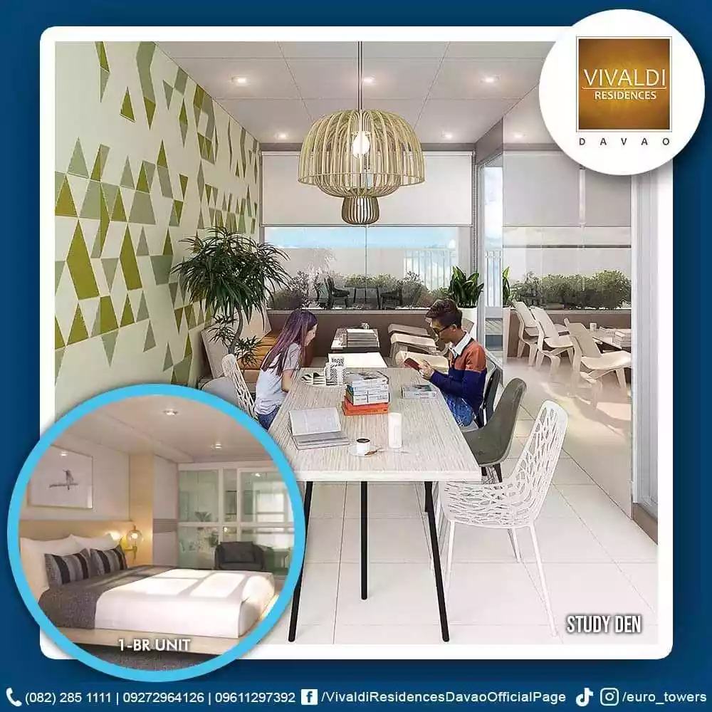 VIVALDI  Residences 1 BR for Sale — 1 Bedroom in Ramon Magsaysay Avenue, Davao City, Davao Region — Photo 4