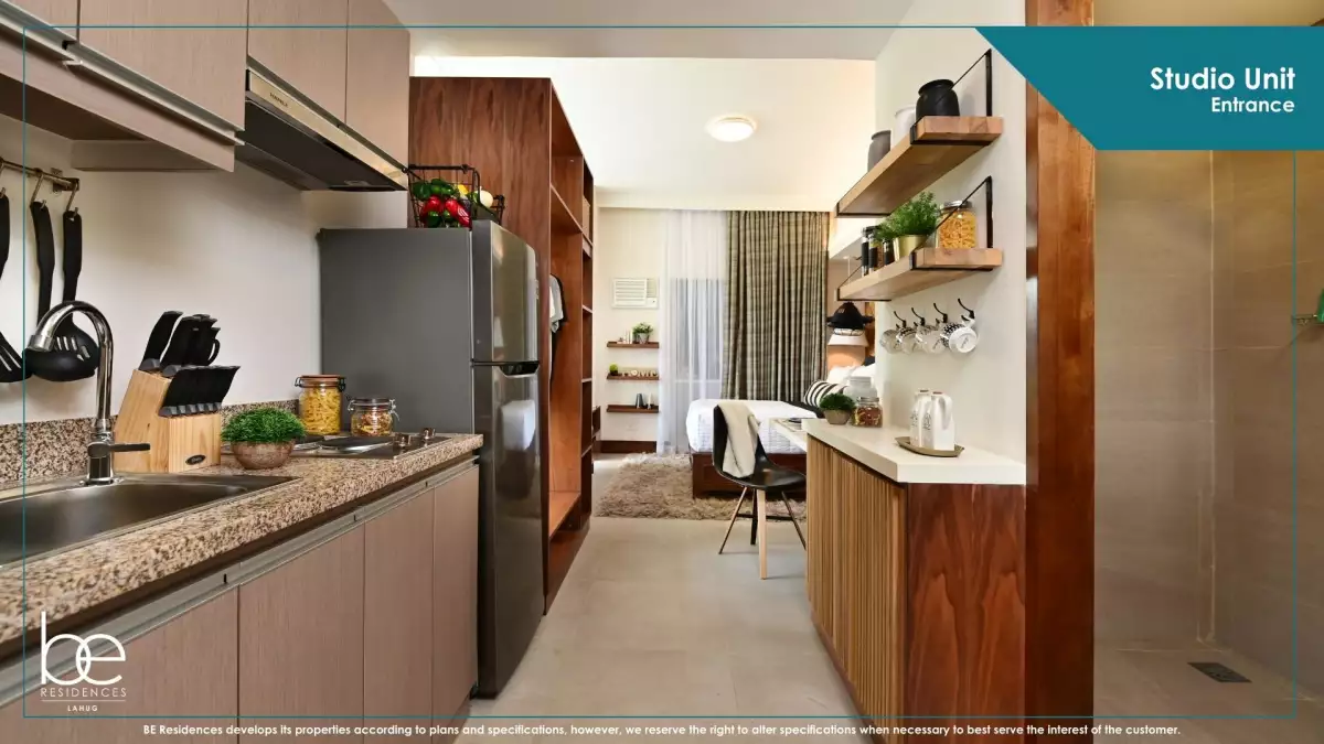 FOR ASSUME STUDIO UNIT IN BE RESIDENCES LAHUG, CEBU CITY — Studio in Cebu City, Cebu, Philippines — Photo 3