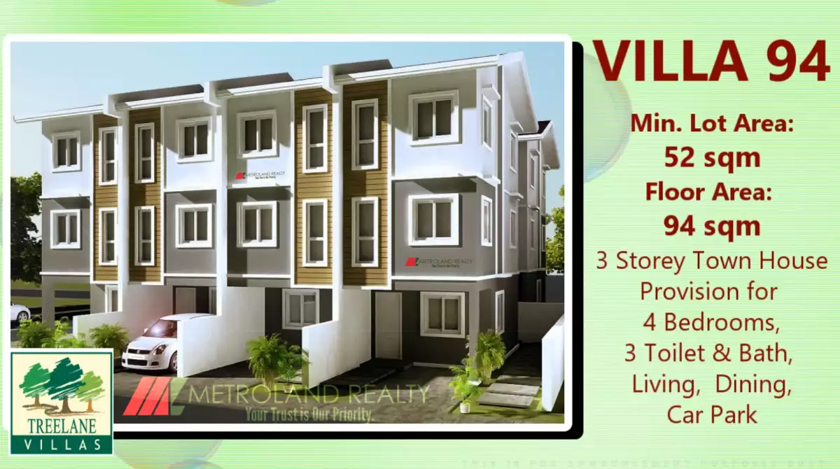 Provision of 4 Bedroom Imus Cavite - Treelane Villas - photo 2