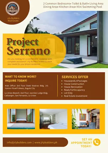 Open photo 32 of 40 — Project Serrano 2 Bedroom Modern Customize Pre-selling House and Lots package for Sale in Poro Capitol View Subdivision San Fernando La Union