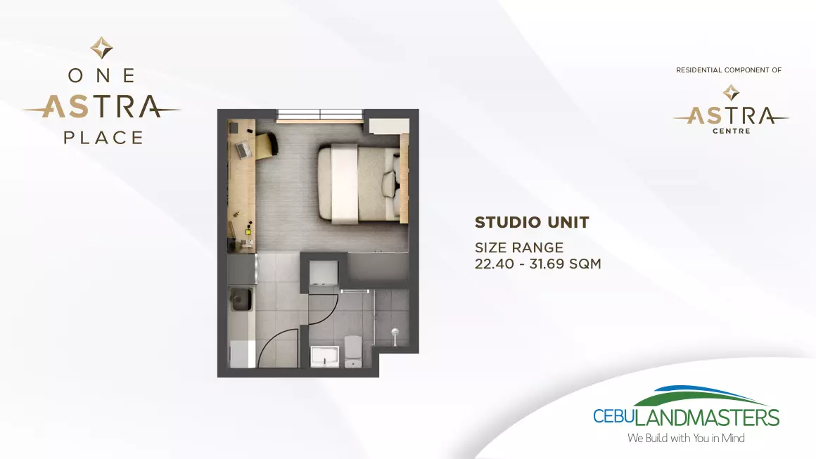 For Assume Studio Unit in One Astra Place Mandaue City — Studio in Cebu City, Cebu, Philippines — Photo 6