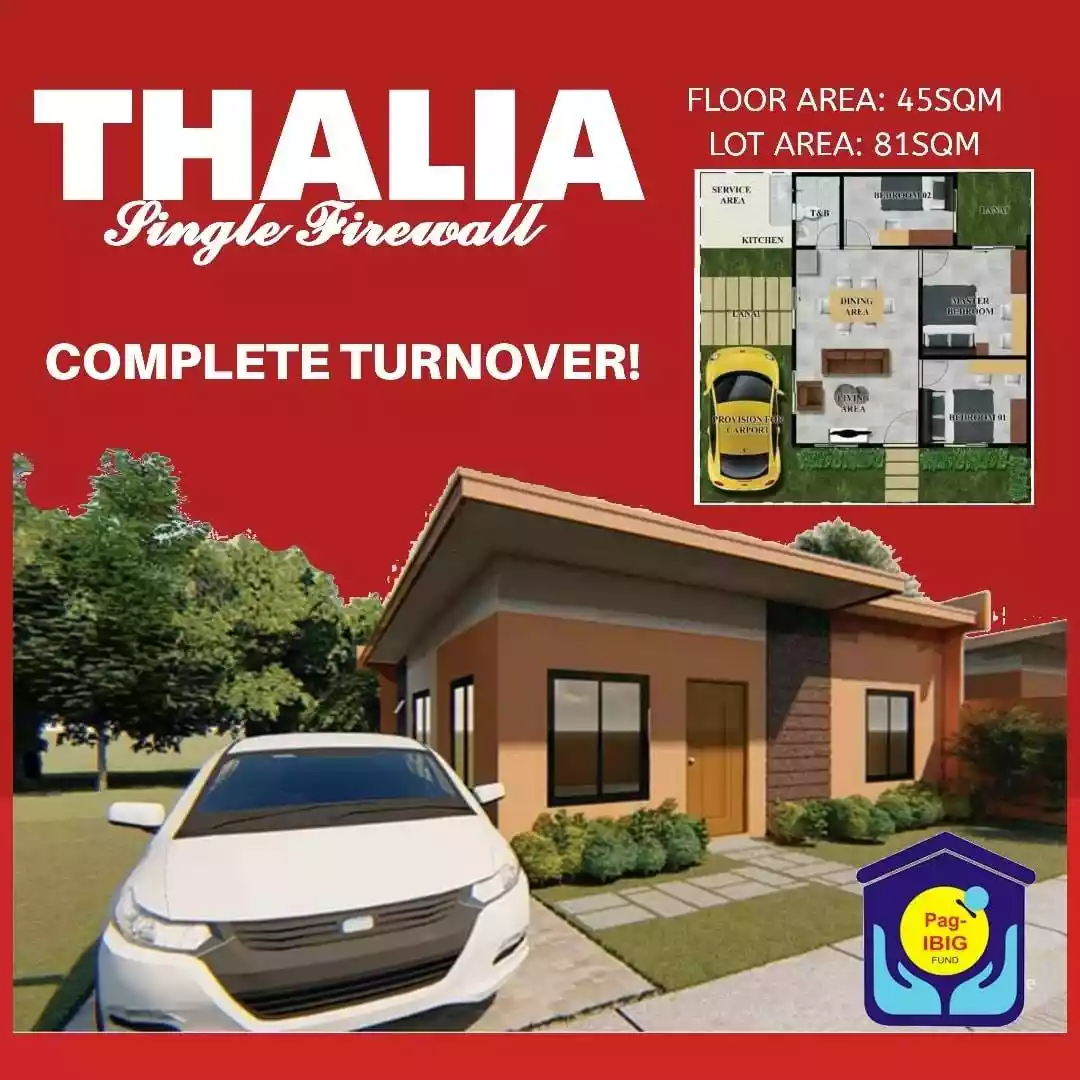 Bria Thalia Single Firewall — House and Lot in Phase 1, Magalang, Pampanga — Photo 5
