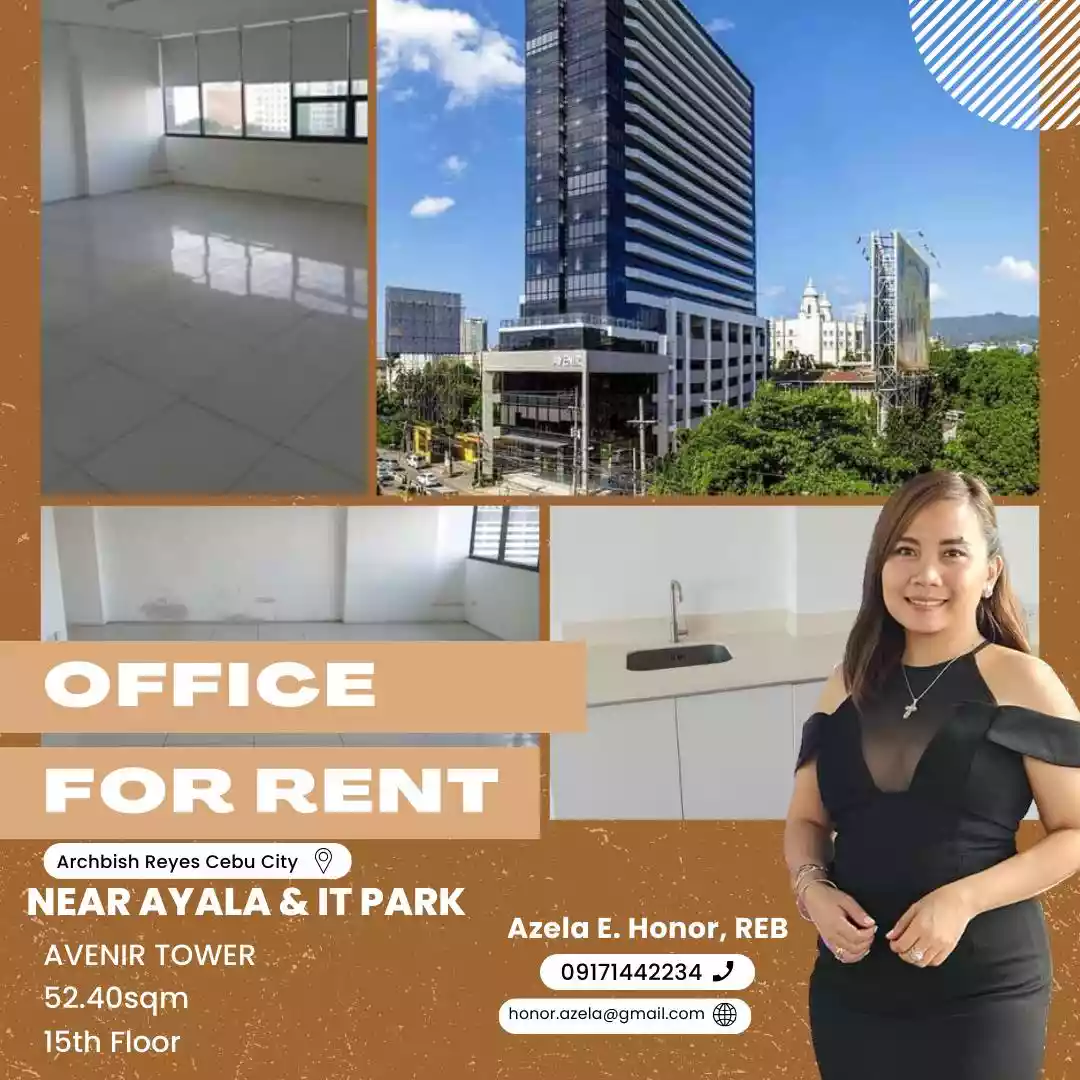 OFFICE FOR RENT NEAR AYALA and IT PARK
