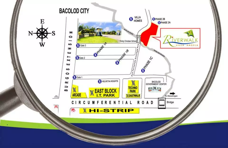 Riverwalk Subdivision Two (2) Adjacent Lots — Residential Lot in Don Fernando Avenue, Bacolod, Negros Occidental — Photo 3