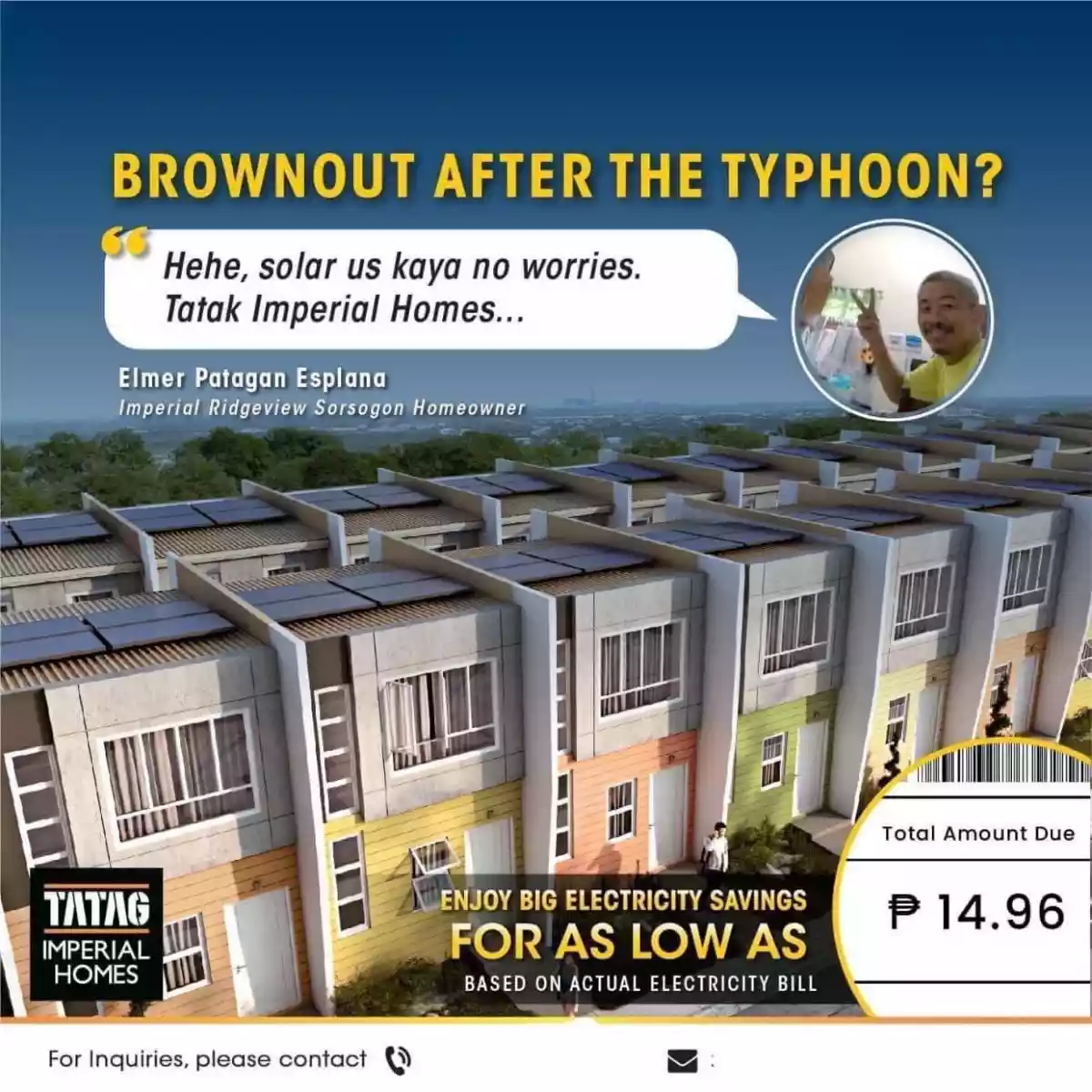 Open photo 17 of 19 — PRESELLING SOLAR TOWNSHIP 
