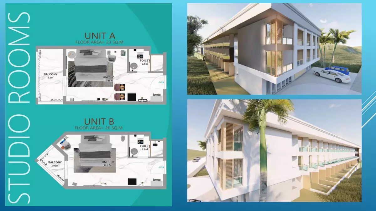 For Assume Studio Unit in Moonbay Condotel Bohol — Studio in Bohol, Philippines — Photo 4