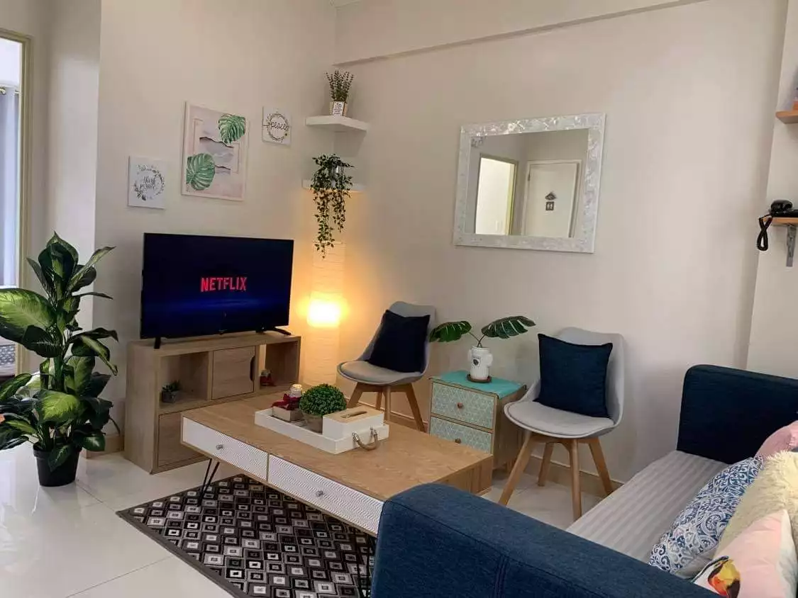 2-Bedroom with Netflix at Northpoint Condominium Davao.  