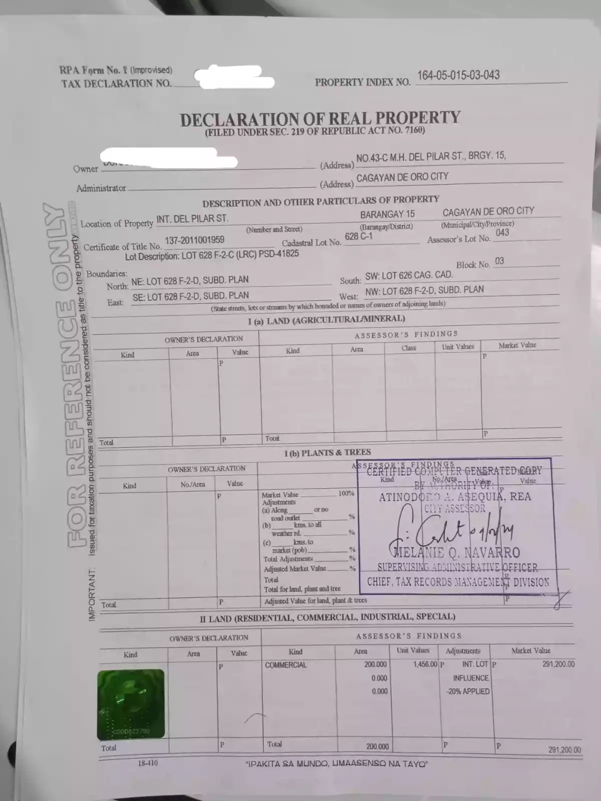 RUSH HOUSE AND LOT FOR SALE NEAR PILGRIM COLLEGE — House and Lot in Cagayan de Oro, Misamis Oriental, Philippines — Photo 3