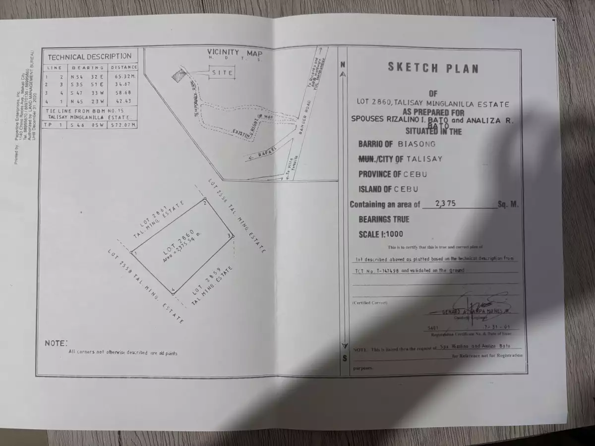 TITLED LOT FOR SALE in Biasong Talisay  - photo 5