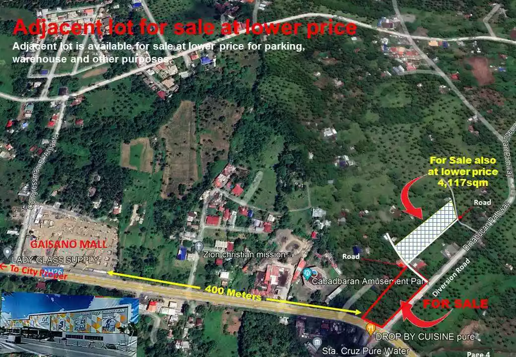 Commercial lot For Sale in Cabadbaran City, Agusan Del Norte — Commercial Lot in Cabadbaran City, Agusan Del Norte, Philippines — Photo 5