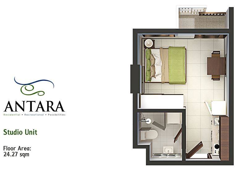 For Assume unit in Antara Residence - photo 3