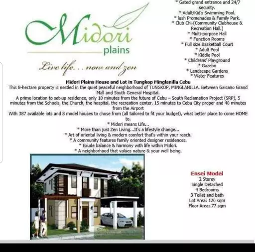 Midori plains minglanilla for rent | assume — House and Lot in Minglanilla, Cebu, Philippines — Photo 2
