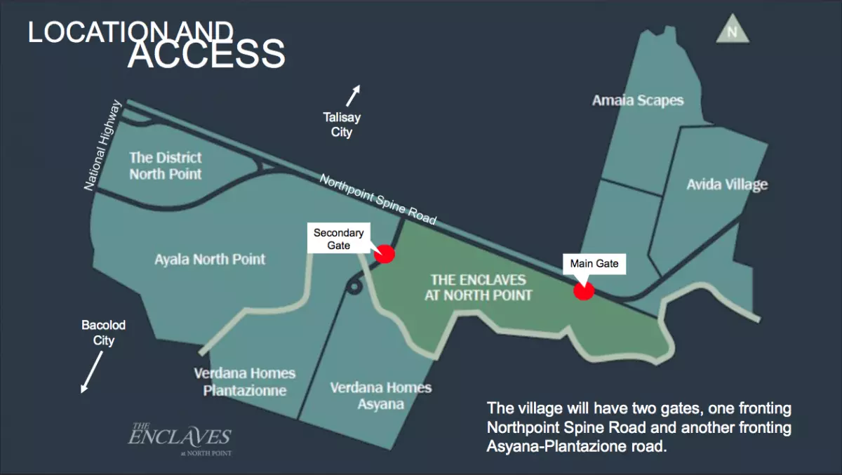 Ayala Land premier lot, THE ENCLAVES at NORTPOINT — Residential Lot in Talisay City, Negros Occidental, Philippines — Photo 5