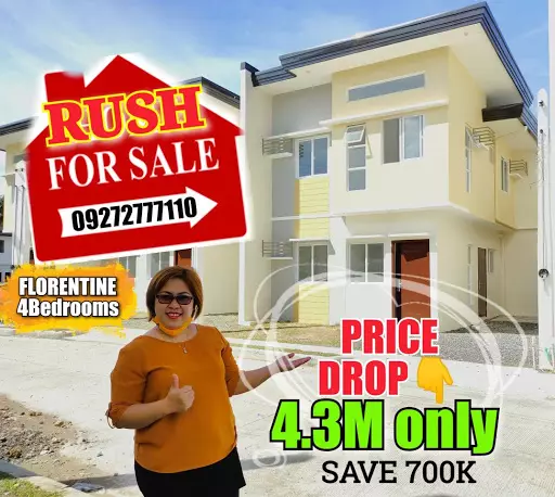 RUSH SALE 2Storey 4Bedrooms FLORENTINE model near Mall & Airport — House and Lot in Buhangin, Davao City, Davao del Sur — Photo 2