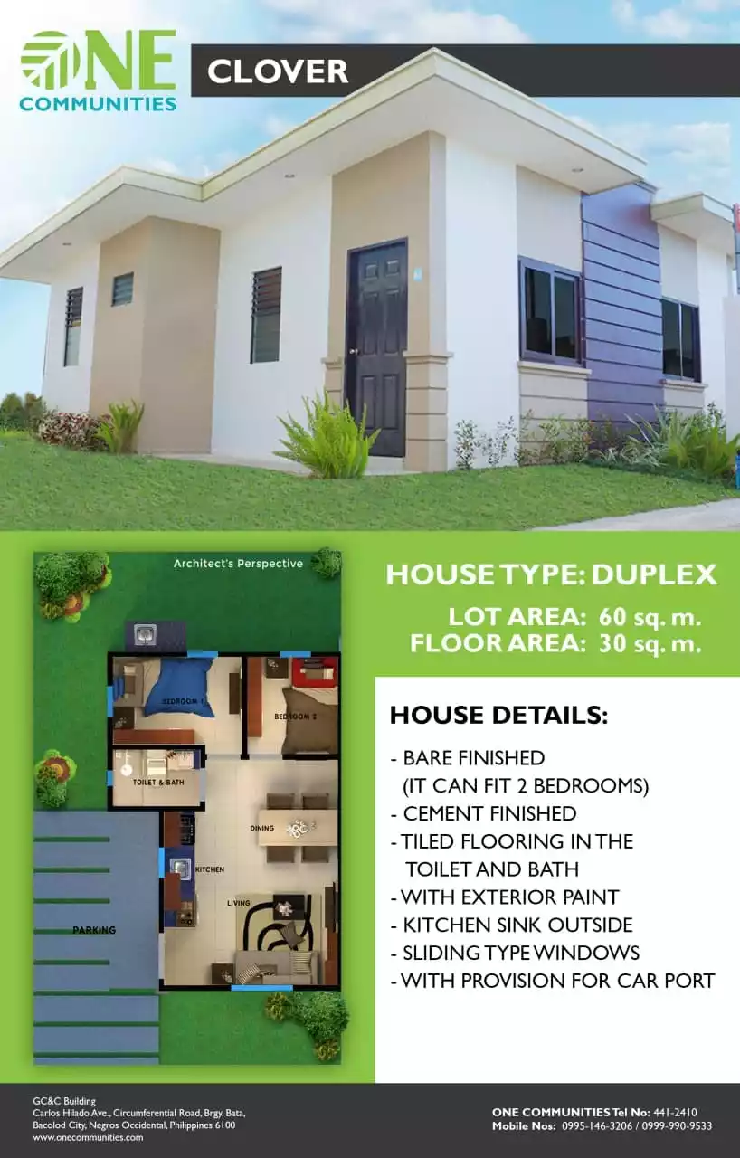 One Communities — House and Lot in Bacolod, Negros Occidental, Philippines — Photo 3