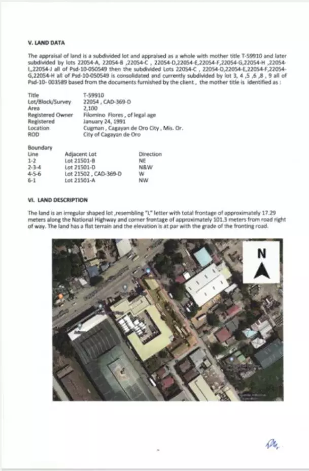 For Sale: Commercial Lot in Tablon, Cagayan de Oro City 2,100 sqm — Commercial Lot in Tablon, Cagayan de Oro City, Misamis Oriental — Photo 4