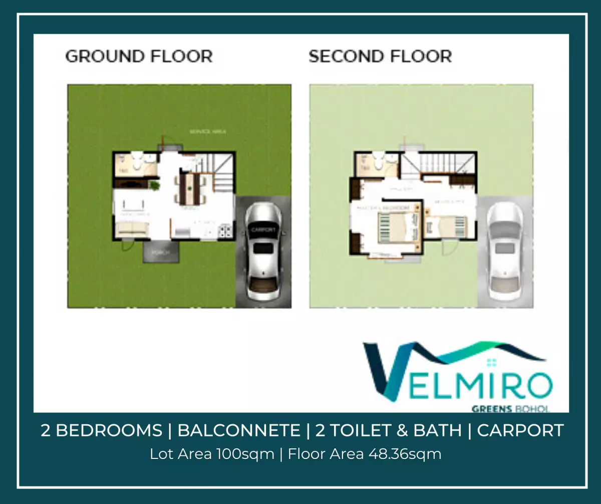 RUSH SALE ZURI UNIT VELMIRO GREENS BOHOL