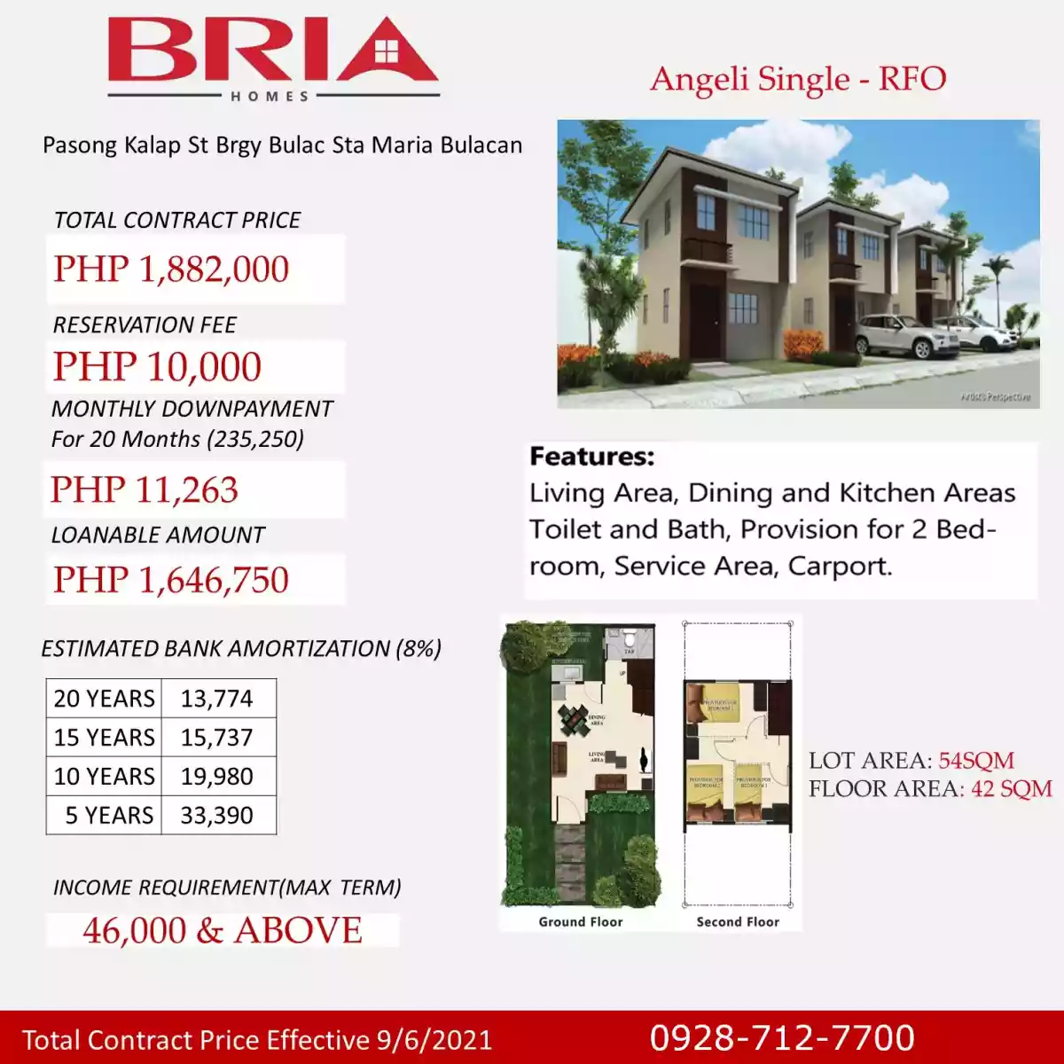 Open photo 11 of 20 — RFO&NRFO House&Lot-Sta Maria Bulacan