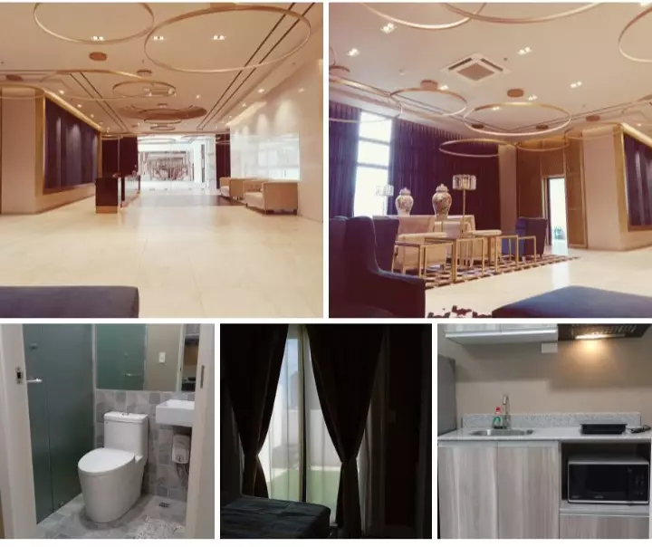 Studio unit for rent with garden deck fully furnished 