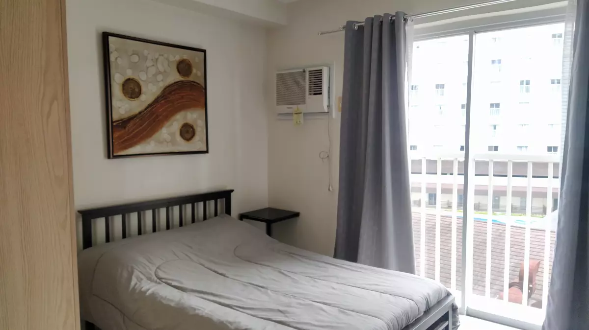 Studio with balcony