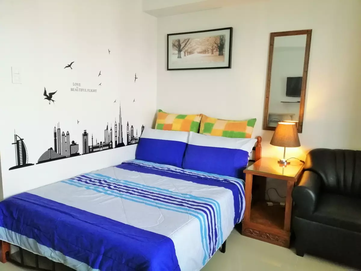 Open photo 14 of 75 — Fully Furnished Special size Studio facing swimming pool @ Calyx IT Park, Lahug