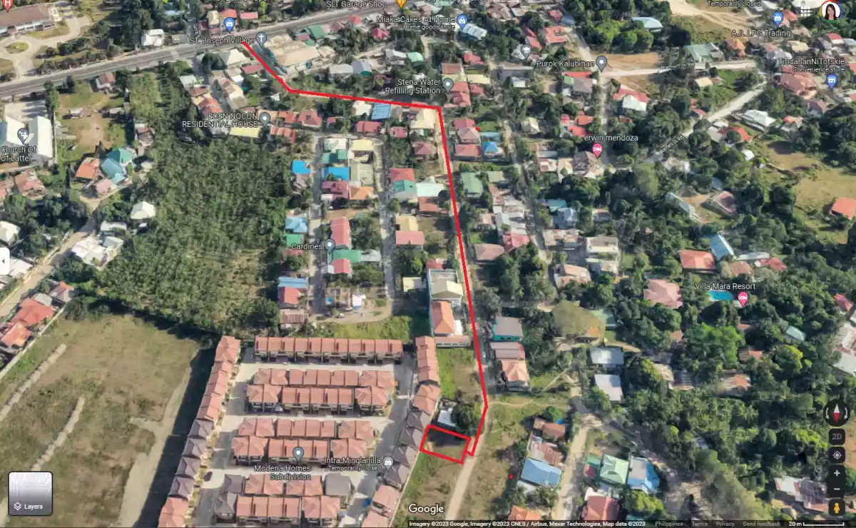 Residential Lot for Sale St Joseph Village, Tunghaan, Minglanilla, Cebu — Residential Lot in South Road, Tunghaan, Minglanilla — Photo 7