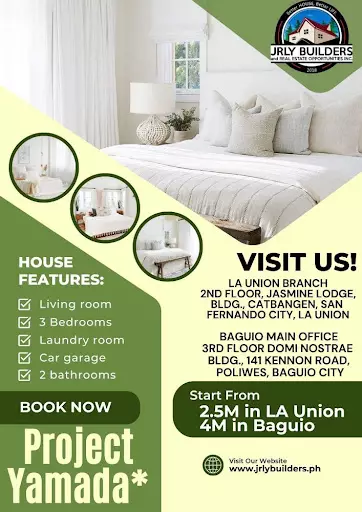 Project Yamada 3 Bedroom Unit Two Storey Modern Customize preselling House and Lots package for Sale in Venflor Subdivision Lingsat San Fernando La Union — House and Lot in San Fernando, La Union, Philippines — Photo 6