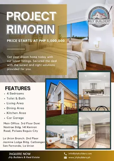 Open photo 22 of 27 — Project Rimorin Two Storey High End Modern Customize Pre selling house and lots package for Sale in Gulf View Suello Village Baguio City 