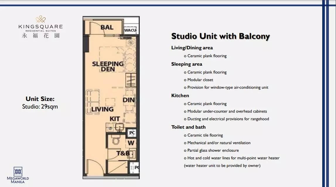 Open photo 13 of 14 — KINGSQUARE RESIDENCES STA. CRUZ MANILA