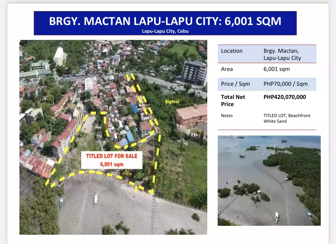 Mactan Beachlot