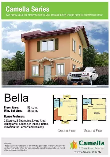 Bella 2 Storey Single Firewall — House and Lot in Buhangin, Davao City, Davao del Sur — Photo 5