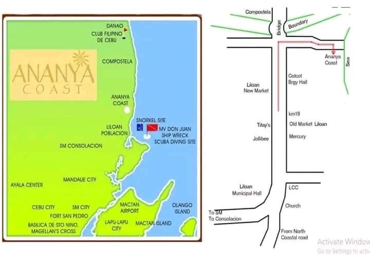 Lot for sale in ANANYA COAST COTCOT LILOAN CEBU — Residential Lot in Sulima, Liloan, Cebu — Photo 4