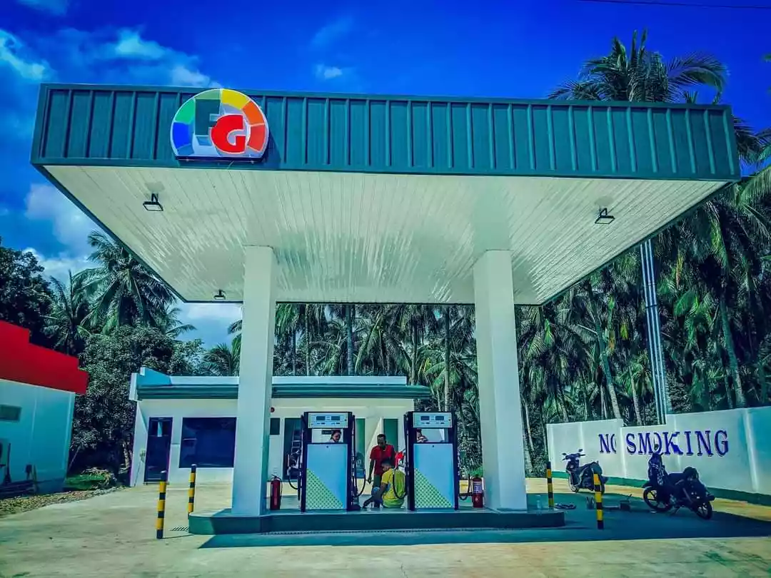 Gasoline Station and Pharmacy Rush Sale